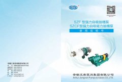 【龙8国际网站】SZCF型强力自吸磁力抽桶泵说明书